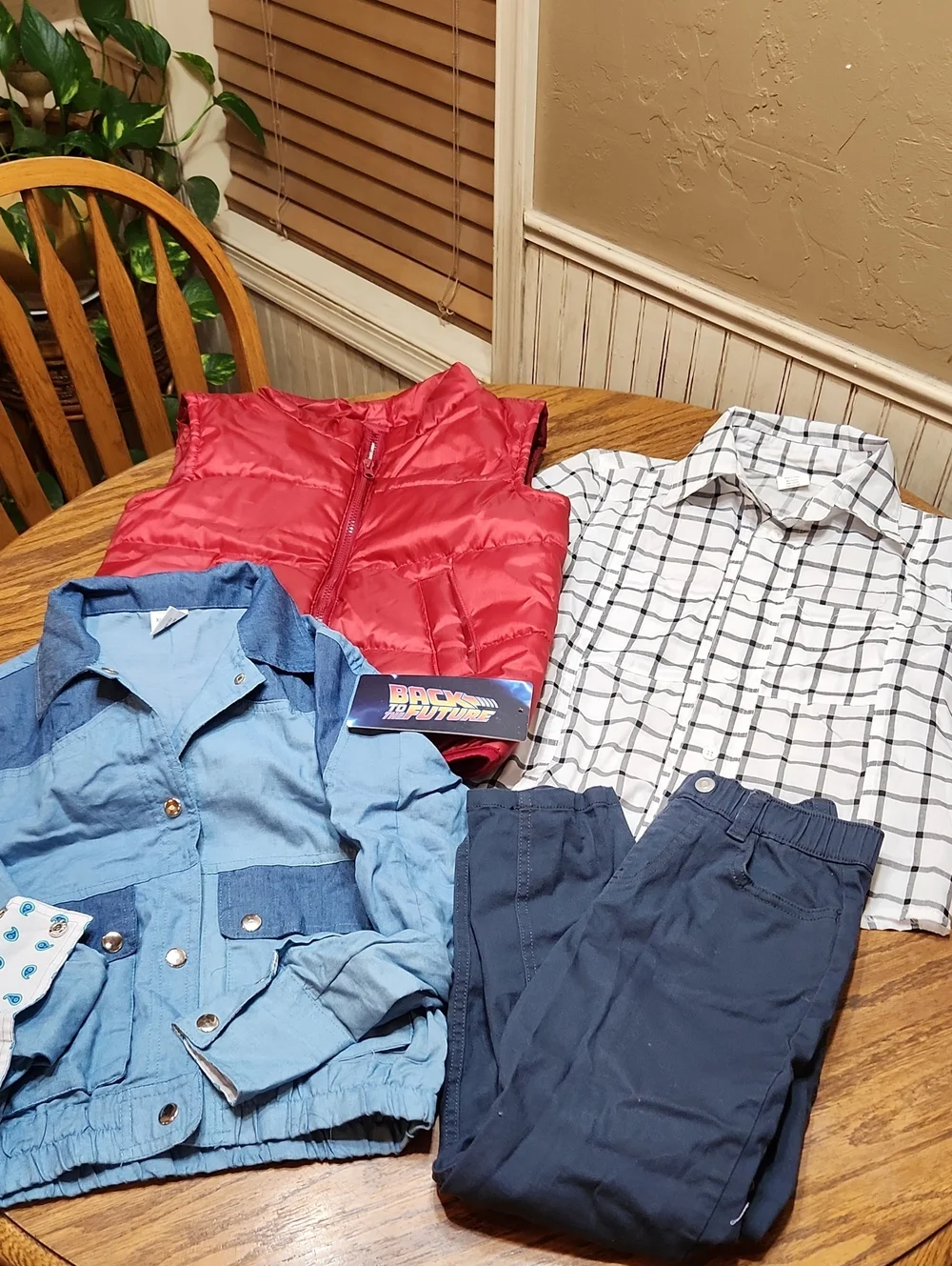 Back To The Future Costume Size XL